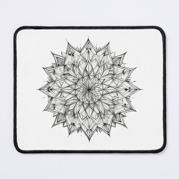 Item preview, Simplified Islamic Geometric Rosette Pattern designed and sold by anas006.