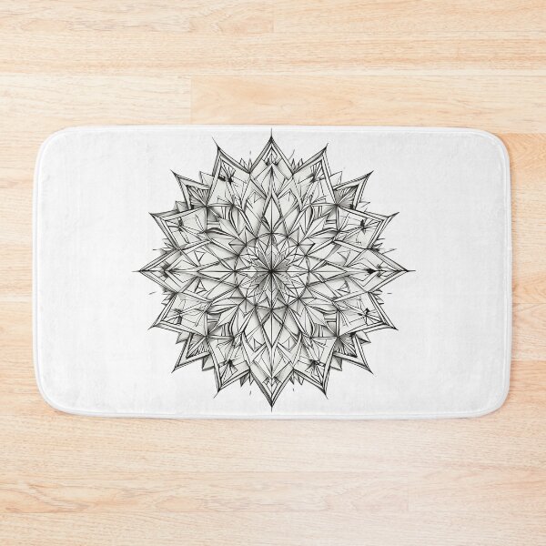 Item preview, Simplified Islamic Geometric Rosette Pattern designed and sold by anas006.