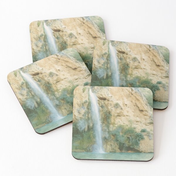 Item preview, Waterfall in the Turche Cave – Natural Watercolor designed and sold by Miradas del Mundo.
