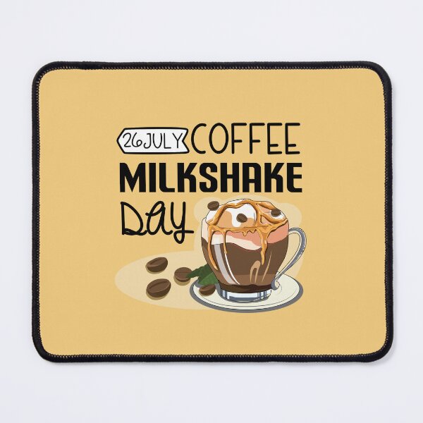 Item preview, 26 July Coffee Milkshake Day - Wacky Holidays designed and sold by ChemicalXShop.