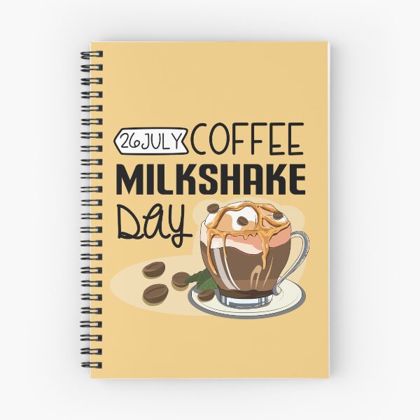 Item preview, 26 July Coffee Milkshake Day - Wacky Holidays designed and sold by ChemicalXShop.