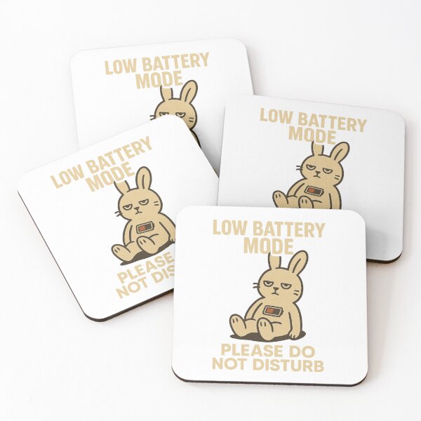 Item preview, Low Battery Bunny2 designed and sold by JOO STUDIO.