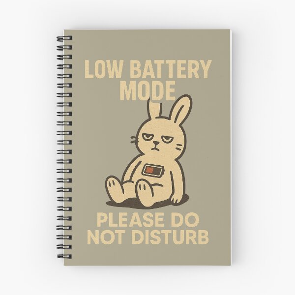 Item preview, Low Battery Bunny2 designed and sold by JOO STUDIO.