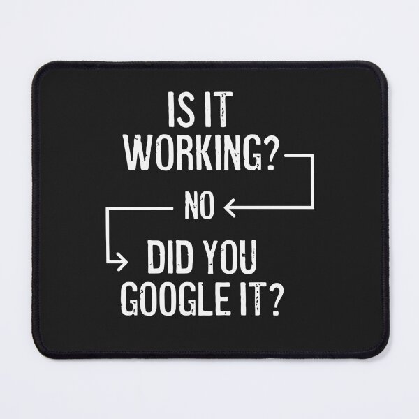 Item preview, Did You Google It? Programmer Humor flowchart designed and sold by Code  Monkeys.