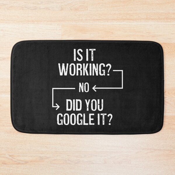 Item preview, Did You Google It? Programmer Humor flowchart designed and sold by Code  Monkeys.
