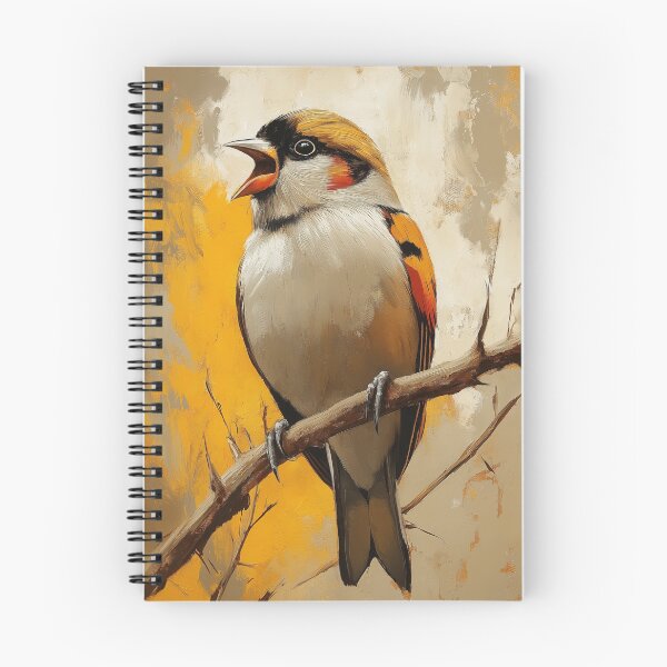Item preview, Stunning Goldfinch bird Painting for Home & Office designed and sold by LazyOwlStore.