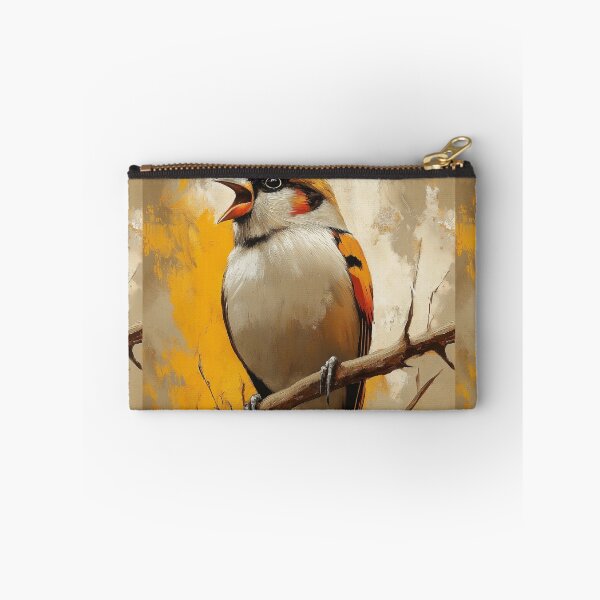 Item preview, Stunning Goldfinch bird Painting for Home & Office designed and sold by LazyOwlStore.