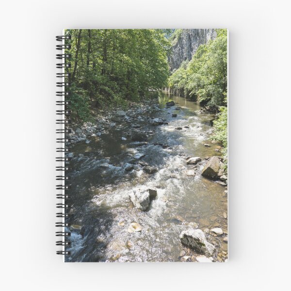 Item preview, Sunny Summer View of a Mountain River Gorge designed and sold by Georgia Mizuleva.