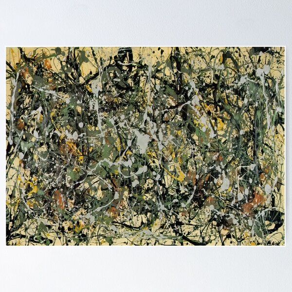 Artikelvorschau, Jackson Pollock entworfen und verkauft von BadRadishey.