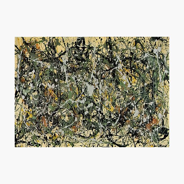 Item preview, Jackson Pollock designed and sold by BadRadishey.