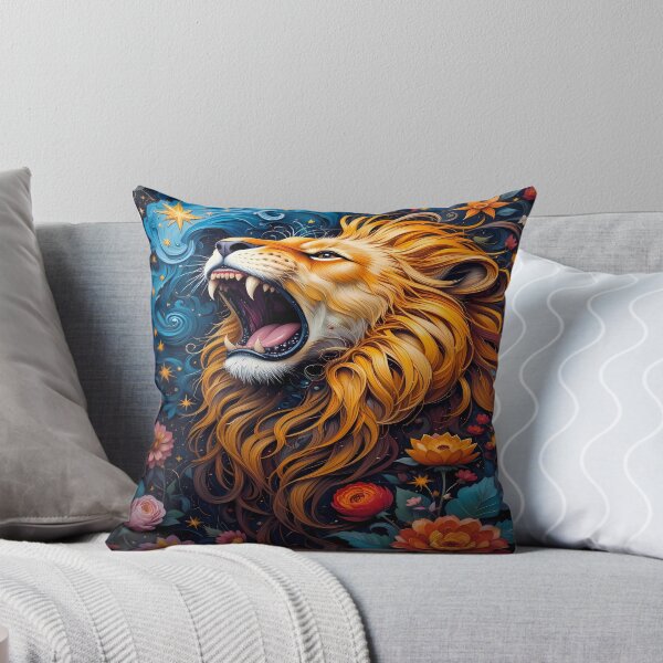 Item preview, Cosmic Lion – Mystical Artwork designed and sold by PawPrintStyles.