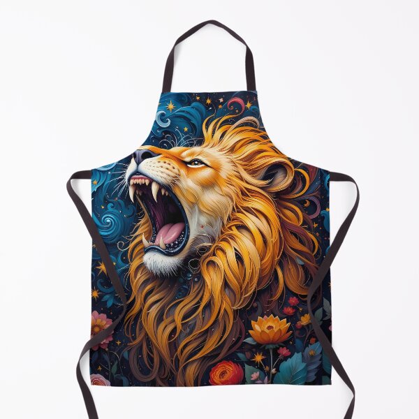 Item preview, Cosmic Lion – Mystical Artwork designed and sold by PawPrintStyles.