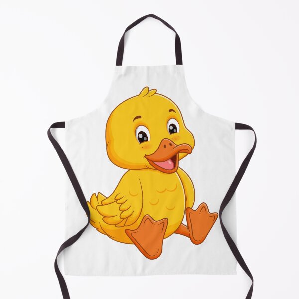 Item preview, cute cartton duck sitting post sticker designed and sold by anandsiva2703.