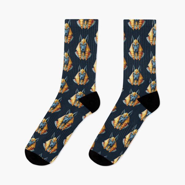 Item preview, Anubis Print – Jewel-Embellished God – Bold Home Decor – Mystical Authority designed and sold by NebulaXion.