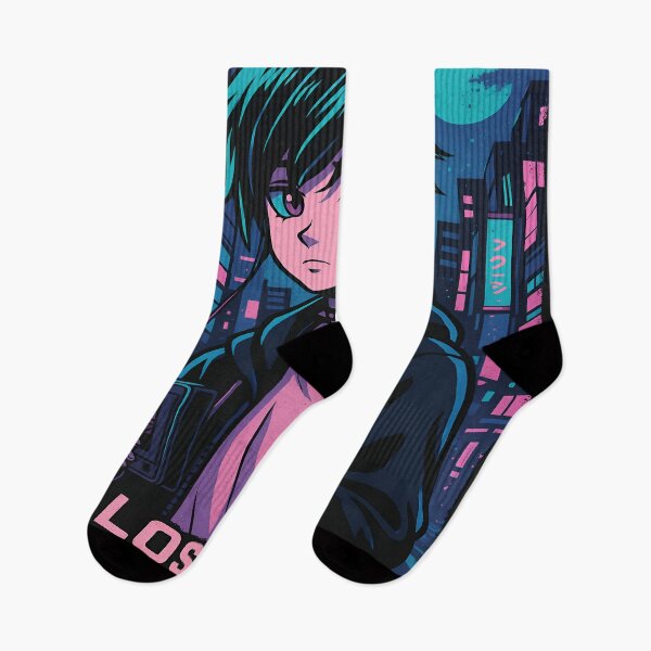 Item preview,  Emo Lost in Neon – Dreaming in the Glow designed and sold by Emo-World-Tour.