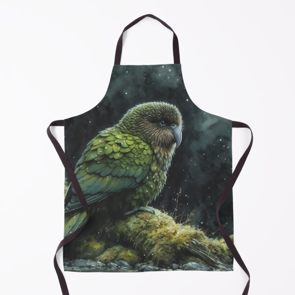 Item preview, Kakapo on Mossy Branch designed and sold by RubisLeaf.