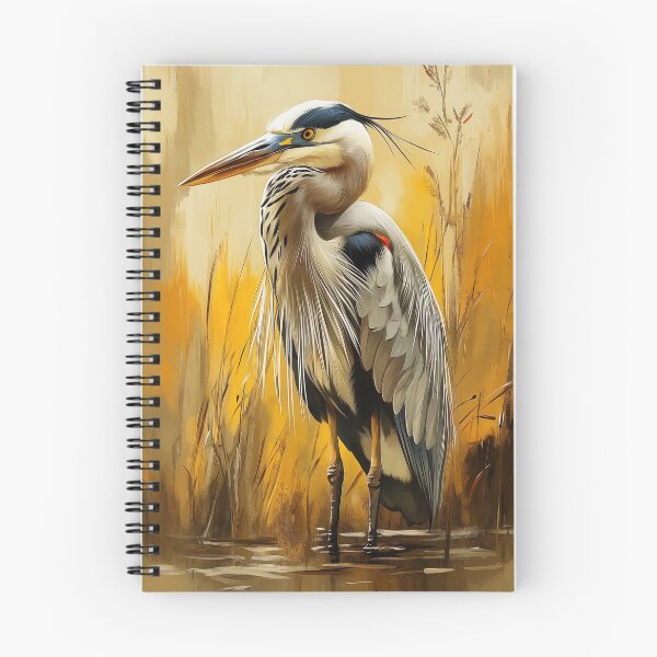 Item preview, Stunning Heron bird Painting for Home & Office designed and sold by LazyOwlStore.