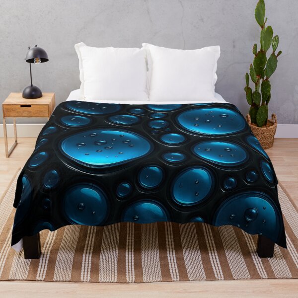 Item preview, Blue Liquid Matrix designed and sold by Kaleidoscope Print.