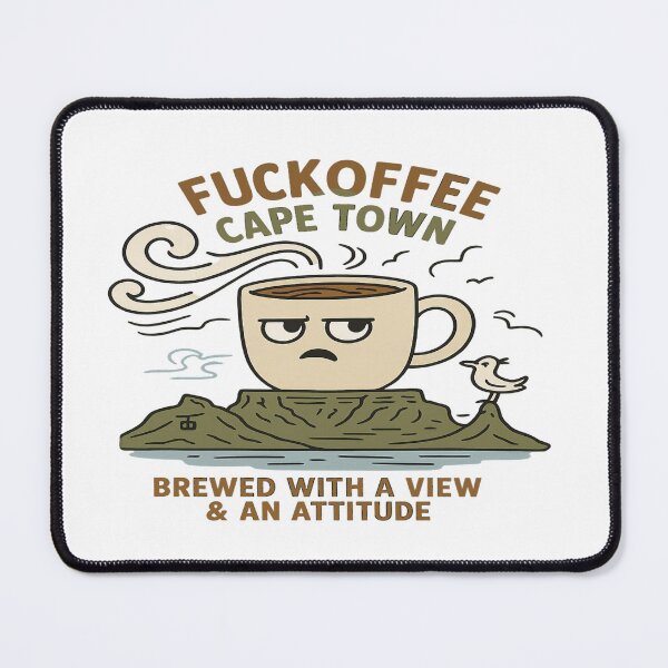 Item preview, Fuckoffee Cape Town — For the Caffeine Addict Who Says I Love Coffee With Attitude designed and sold by Globalcitytees.