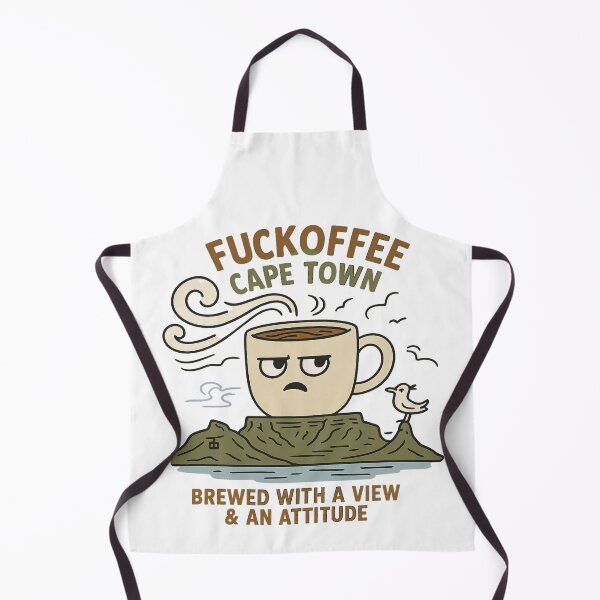 Item preview, Fuckoffee Cape Town — For the Caffeine Addict Who Says I Love Coffee With Attitude designed and sold by Globalcitytees.