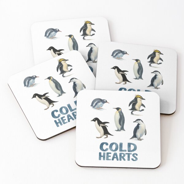 Item preview, Cold Hearts Penguins designed and sold by KuLeo.