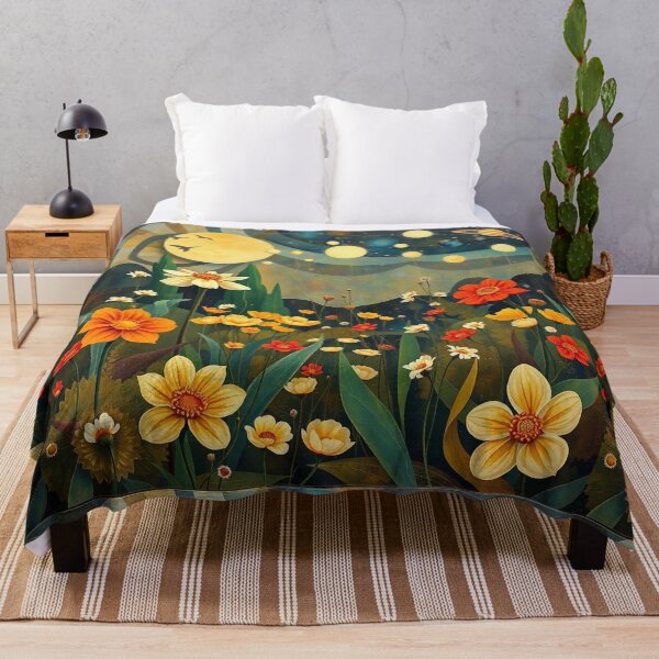 Item preview, A Beautiful steampunk Flower Garden painting inspired by Gustav Klimt designed and sold by Vintage Designs +.