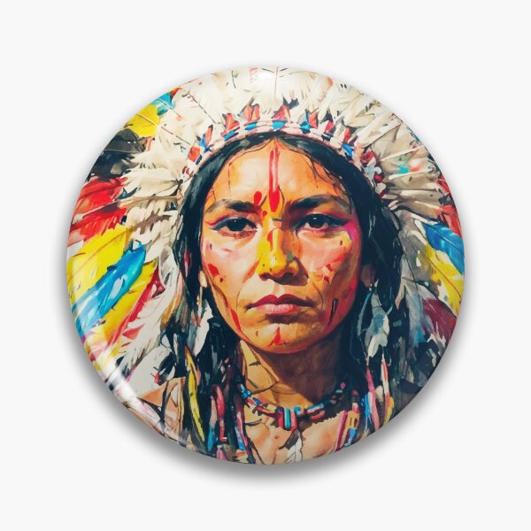 Item preview, Native Woman Art designed and sold by Maioriz.