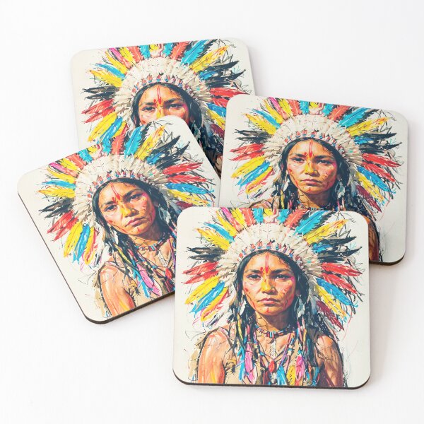 Item preview, Native Woman Art designed and sold by Maioriz.