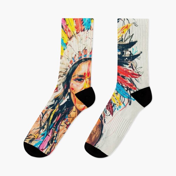 Item preview, Native Woman Art designed and sold by Maioriz.