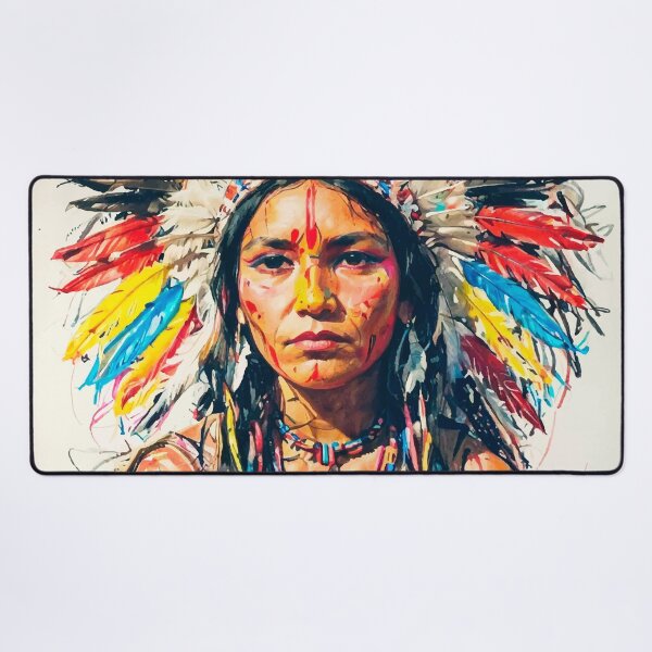 Item preview, Native Woman Art designed and sold by Maioriz.