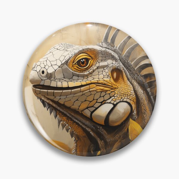 Item preview, Stunning Iguana Painting for Home & Office designed and sold by LazyOwlStore.