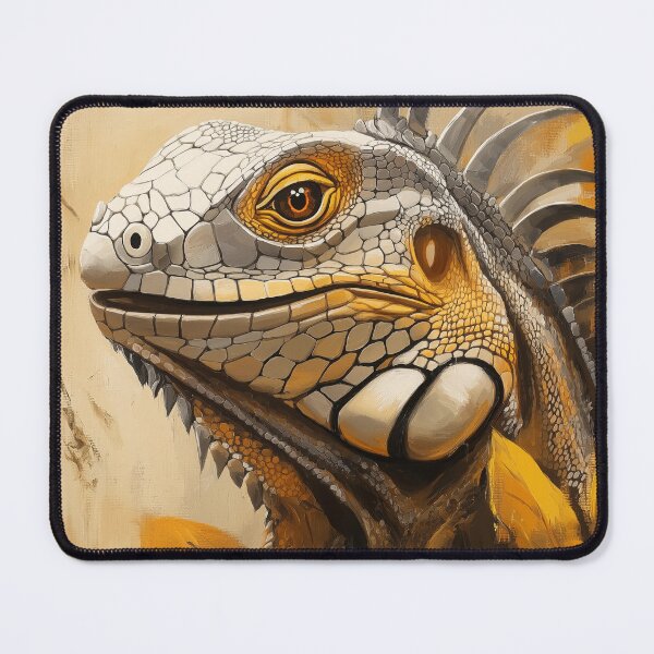 Item preview, Stunning Iguana Painting for Home & Office designed and sold by LazyOwlStore.