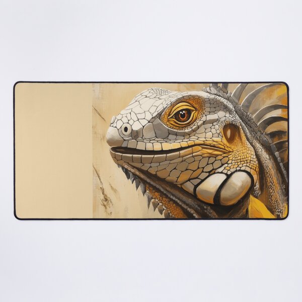 Item preview, Stunning Iguana Painting for Home & Office designed and sold by LazyOwlStore.