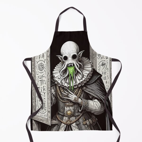 Item preview, blood soaked horrific Evil Eldritch Cthulhu vampire lord of death staring at you designed and sold by Vintage Designs +.