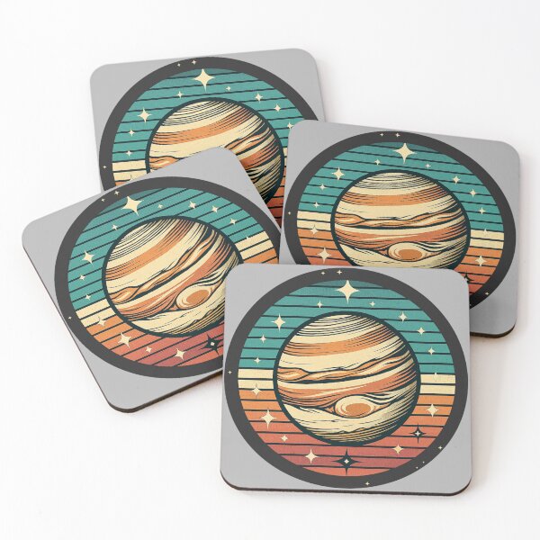 Artikelvorschau, Jupiter (Retro-Weltraum) entworfen und verkauft von Bubble-Boris.