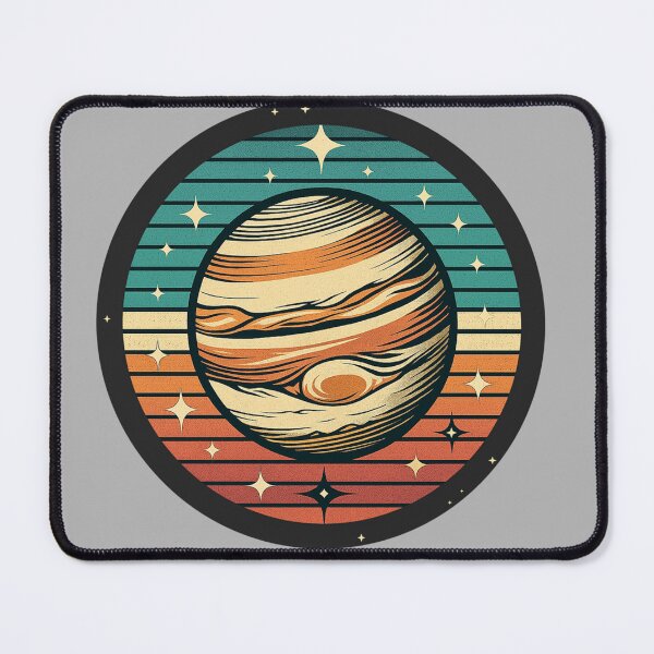 Item preview, Jupiter (Retro Space) designed and sold by Bubble-Boris.
