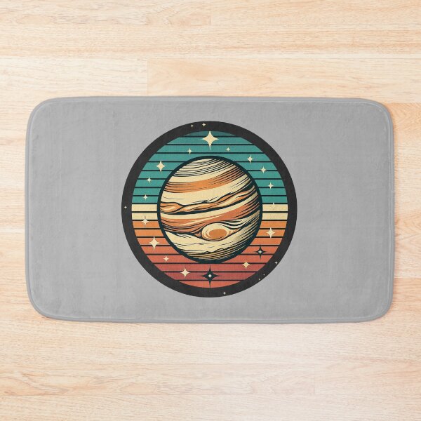 Item preview, Jupiter (Retro Space) designed and sold by Bubble-Boris.