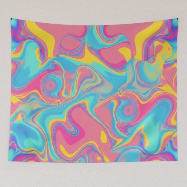 Item preview, Abstract Liquid Rainbow designed and sold by Glodtower.