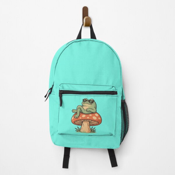 Item preview, Cool Frog on Mushroom designed and sold by Miximondo.