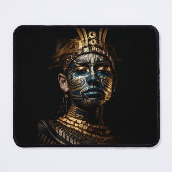 Aperçu de l'œuvre Kinich Ahau Mayan Sun God créée et vendue par PixelsLuxe.