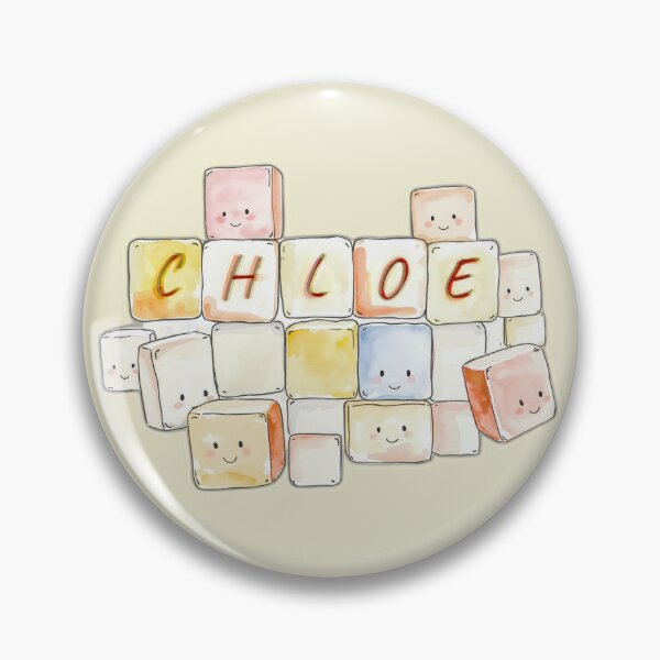 Item preview, Chloe's Blocks - Playful Name Illustration designed and sold by my-wishlist.