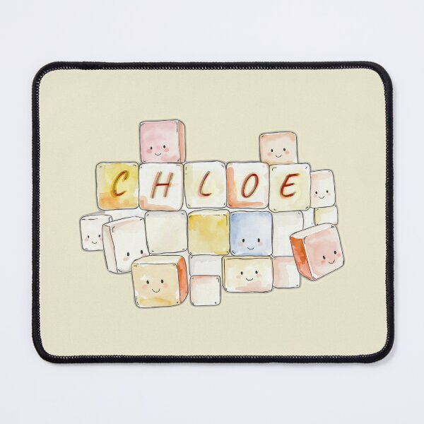Item preview, Chloe's Blocks - Playful Name Illustration designed and sold by my-wishlist.