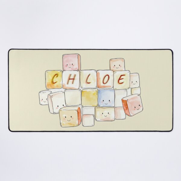 Item preview, Chloe's Blocks - Playful Name Illustration designed and sold by my-wishlist.
