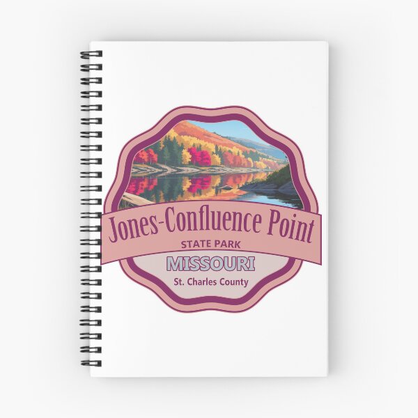 Item preview, Jones-Confluence Point State Park, St. Charles County, Missouri designed and sold by Wanderful-roads.
