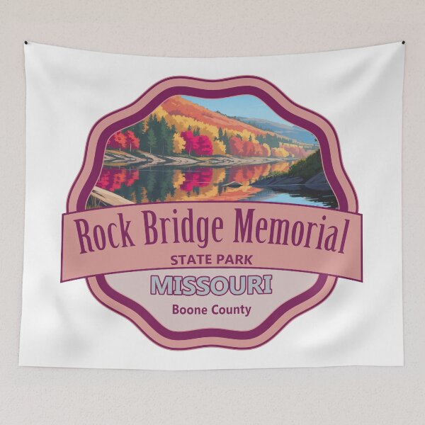 Item preview, Rock Bridge Memorial State Park, Boone County, Missouri designed and sold by Wanderful-roads.