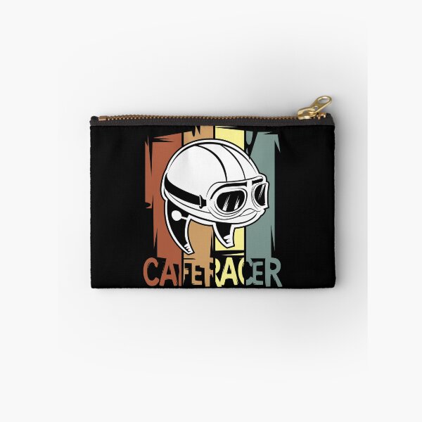 Item preview, Caferacer vintage logo with old school motorcycle helmet designed and sold by AndreMi.