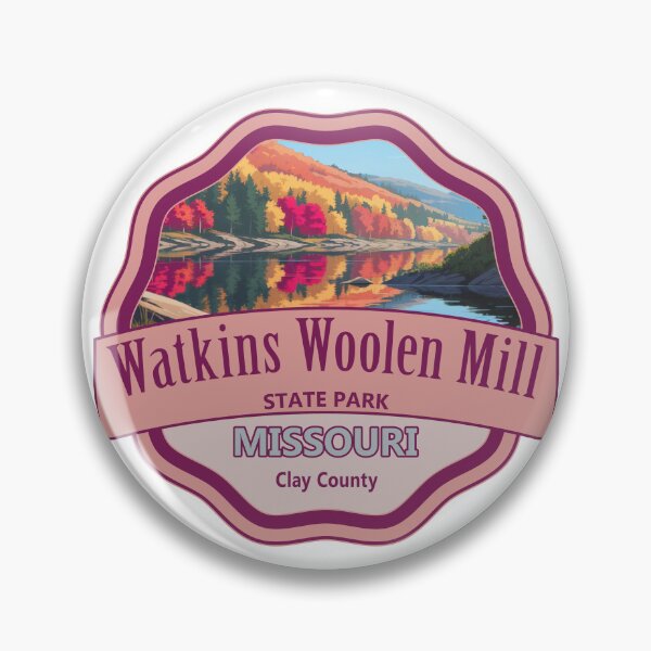 Item preview, Watkins Woolen Mill State Park, Clay County, Missouri designed and sold by Wanderful-roads.