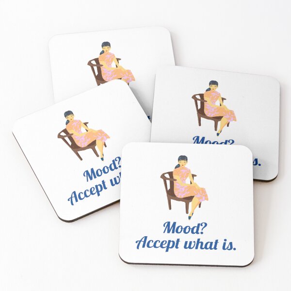 Item preview, Mood? Accept what is | Modern Stoicism, Stoic Mindset designed and sold by LexaArtworks.