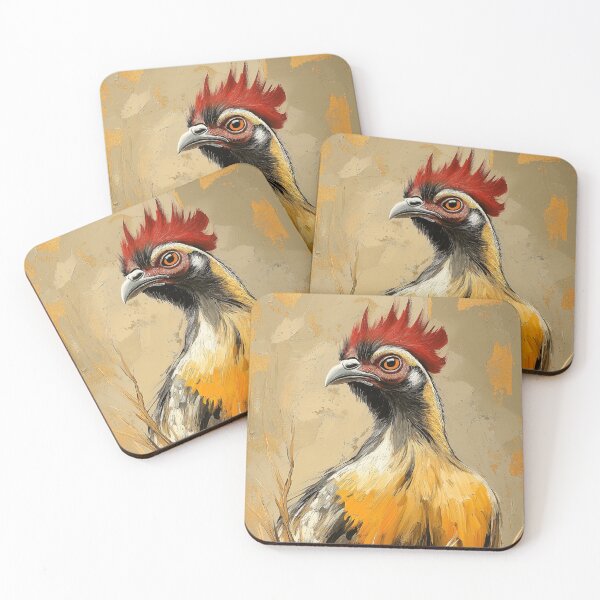Item preview, Stunning Guinea Fowl bird Painting for Home & Office designed and sold by LazyOwlStore.