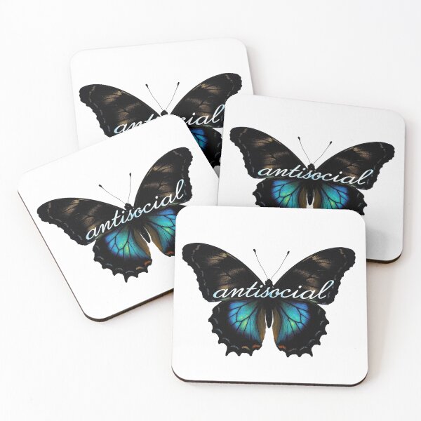 Item preview, Antisocial Butterfly designed and sold by Vicarchaeopteryx.